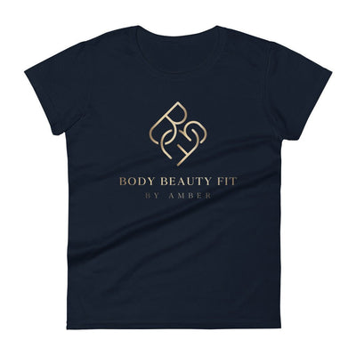 Women's - Fit Short Sleeve T-Shirt - Body Beauty Fit By Amber