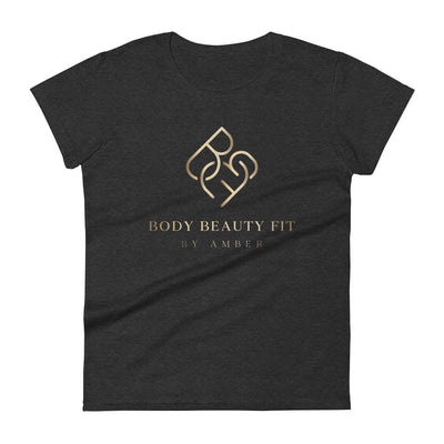 Women's - Fit Short Sleeve T-Shirt - Body Beauty Fit By Amber