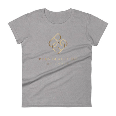 Women's - Fit Short Sleeve T-Shirt - Body Beauty Fit By Amber