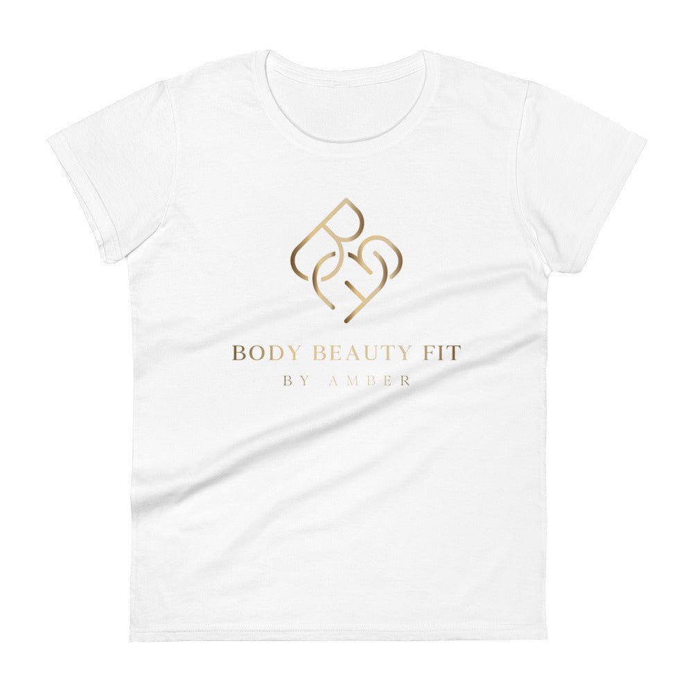 Women's - Fit Short Sleeve T-Shirt - Body Beauty Fit By Amber