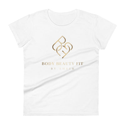 Women's - Fit Short Sleeve T-Shirt - Body Beauty Fit By Amber