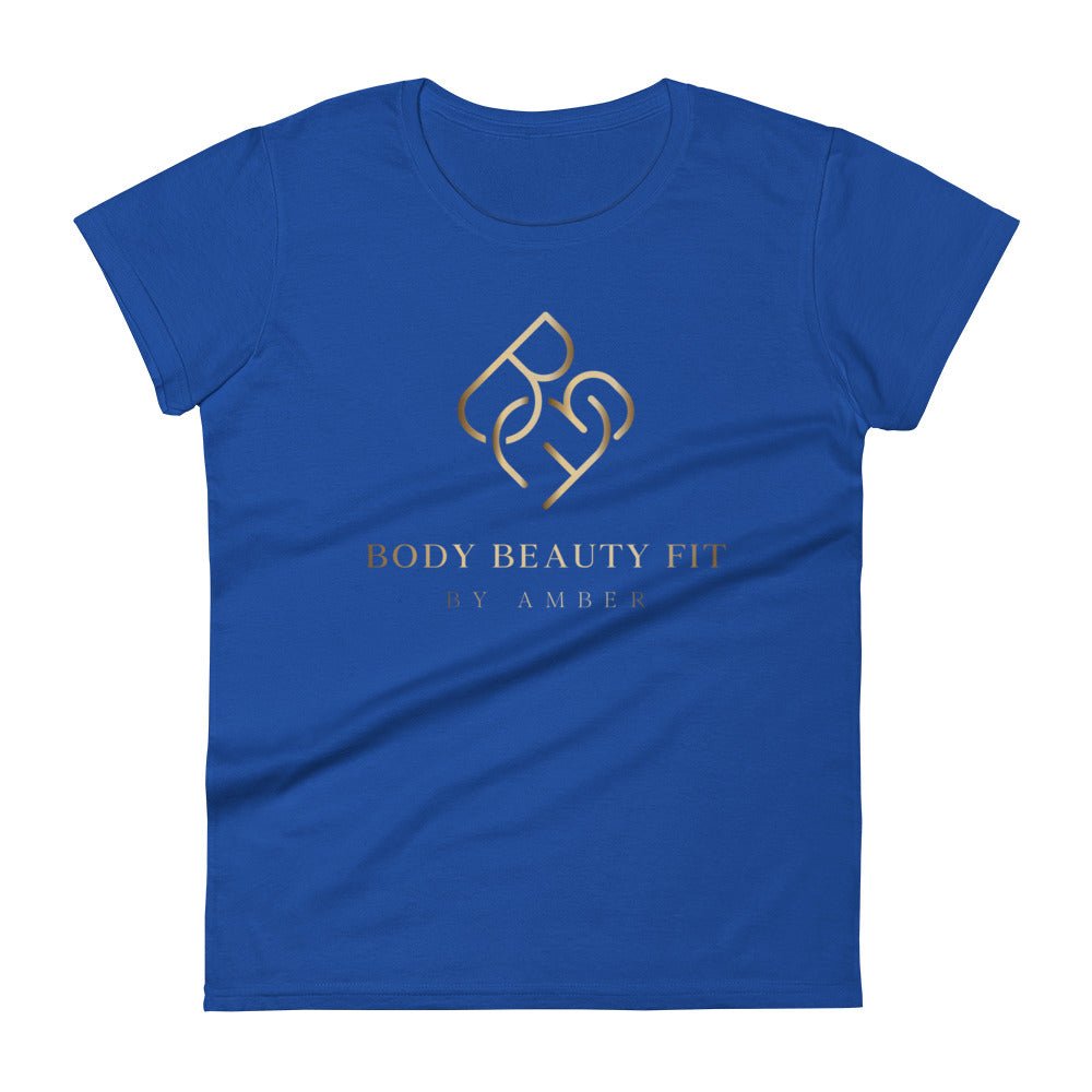 Women's - Fit Short Sleeve T-Shirt - Body Beauty Fit By Amber