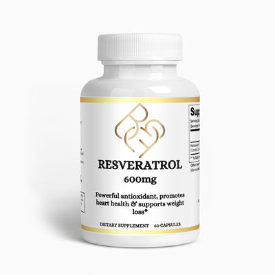 Resveratrol 600mg - Body Beauty Fit By Amber